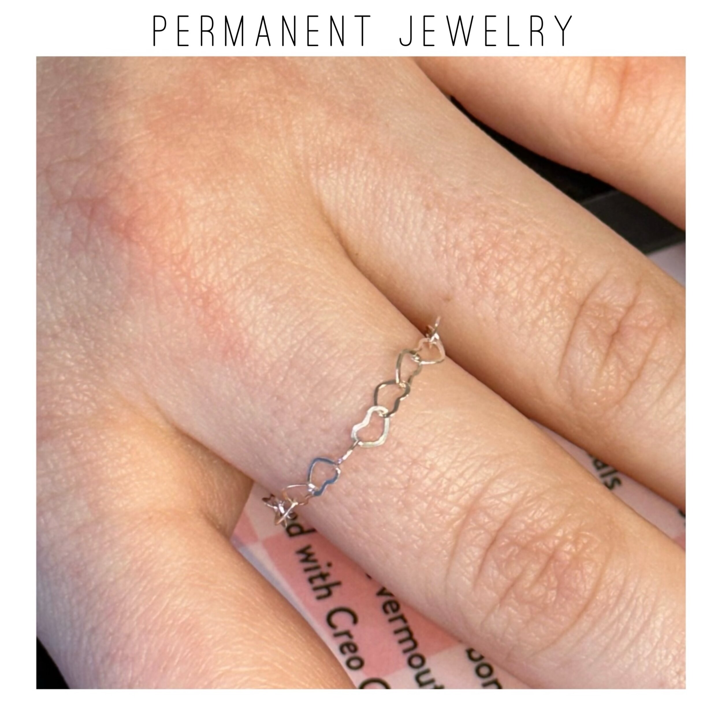 We&rsquo;re obsessed with the bonded jewelry movement! Come get a sweet little ring. #permanentjewelry #permanentjewelrypdx #bondedjewelrypdx #portlandlashes #lashliftpdx #iplpdx #laserhairremovalpdx #botoxpdx #beautyrulepdx #thebeautycollectivepdx