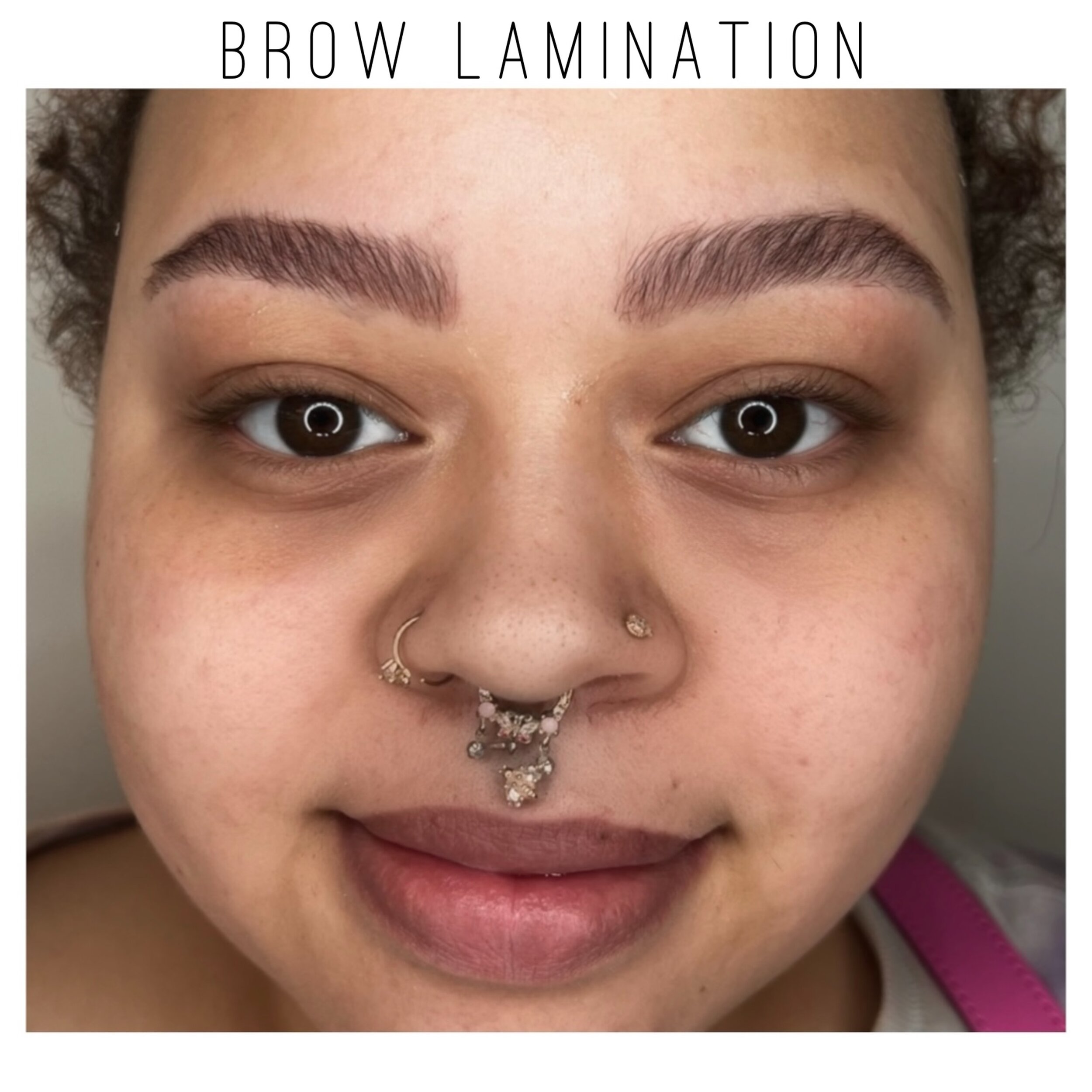 I&rsquo;m loving these brows!! Life isn&rsquo;t perfect, but your brows can be. Ready to become a total brow boss?

Brow lamination is similar to a lash lift and is great for all brow types. We use a mild perming solution to straighten your eyebrow h