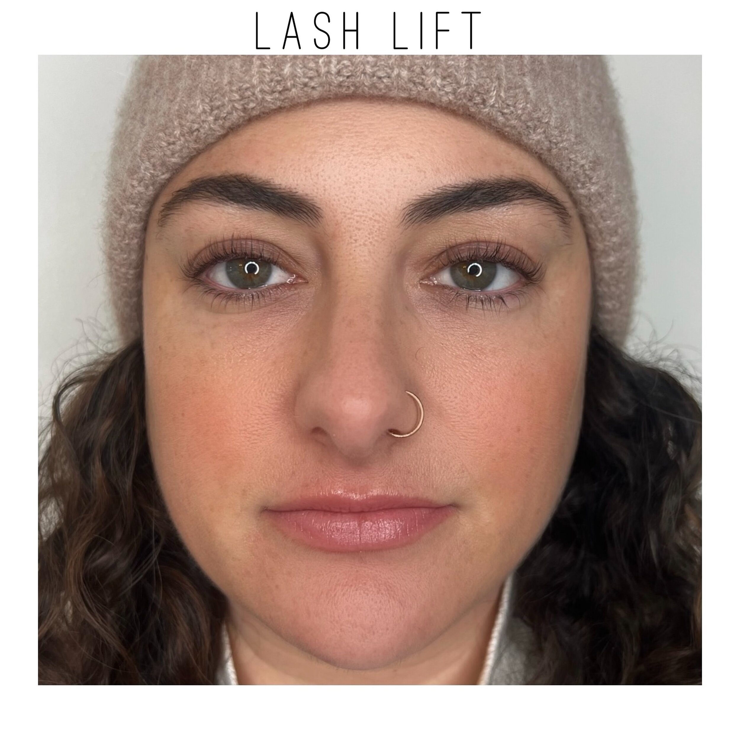 Experience the ultimate lash transformation with our lash lift service! Say goodbye to the hassle of curlers and mascara, and hello to effortlessly lifted lashes that enhance your natural beauty. Get ready to wake up to gorgeous, curled lashes every 