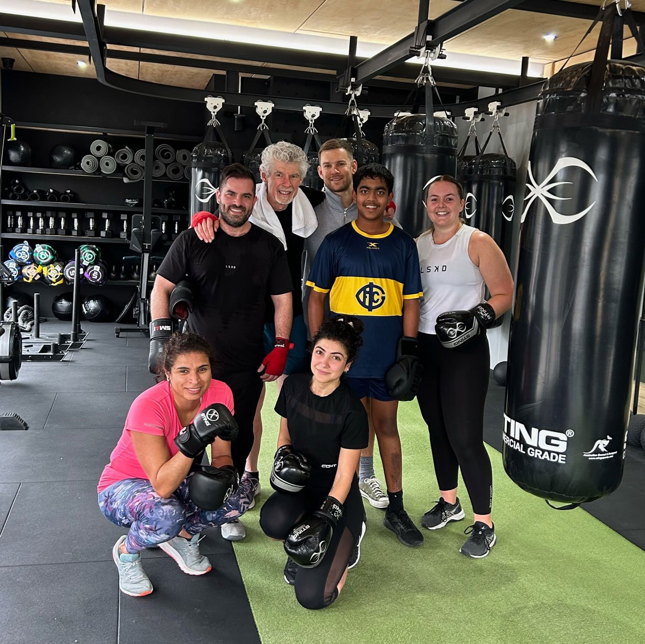 Hawthorn Group training classes boxing team