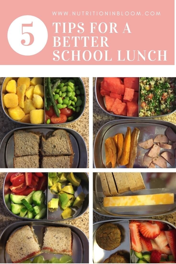 School lunch ideas for kids: 5 tips for a better school lunch