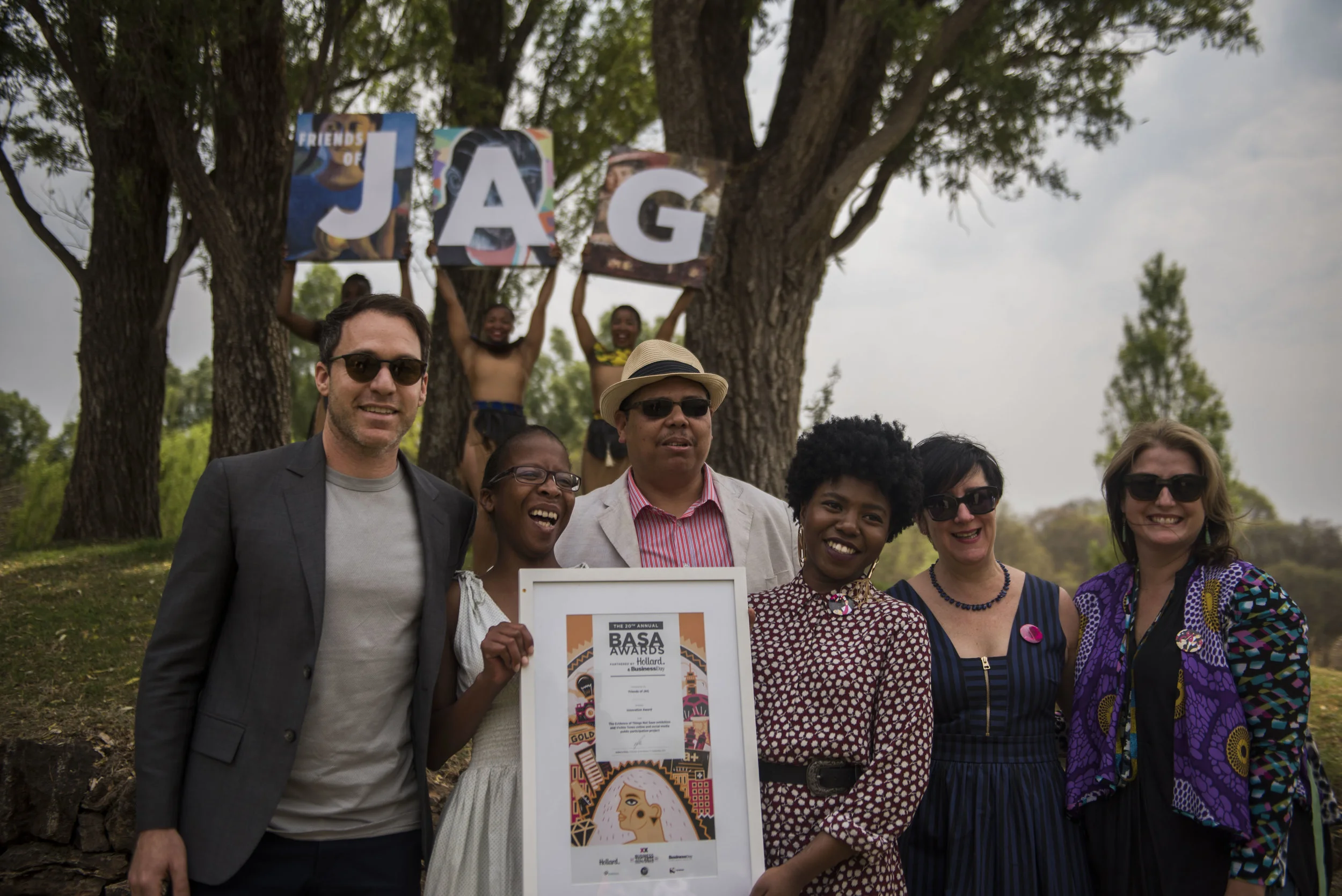  Friends of JAG receive BASA Award for Innovation