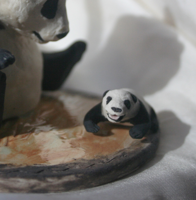  detail,  The Sneezing Baby Panda  
