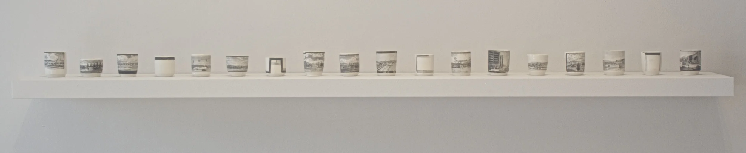 Installation shot from UCCS Gallery of Contemporary Art's 2014 show, 36 Views of Pikes Peak