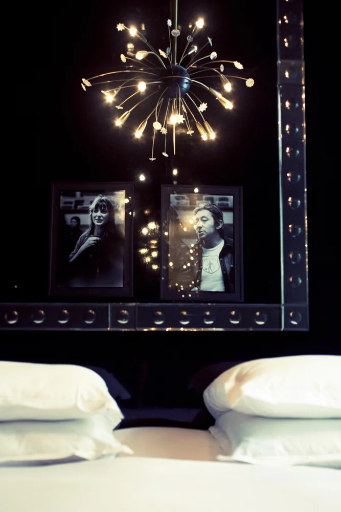 Hôtel Amour - Chambre noire Gainsbourg