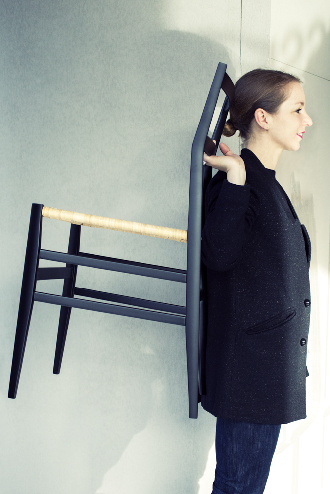  Alice Etcaetera - Designer -&nbsp; Chaise "Superleggera" de Gio Ponti.  