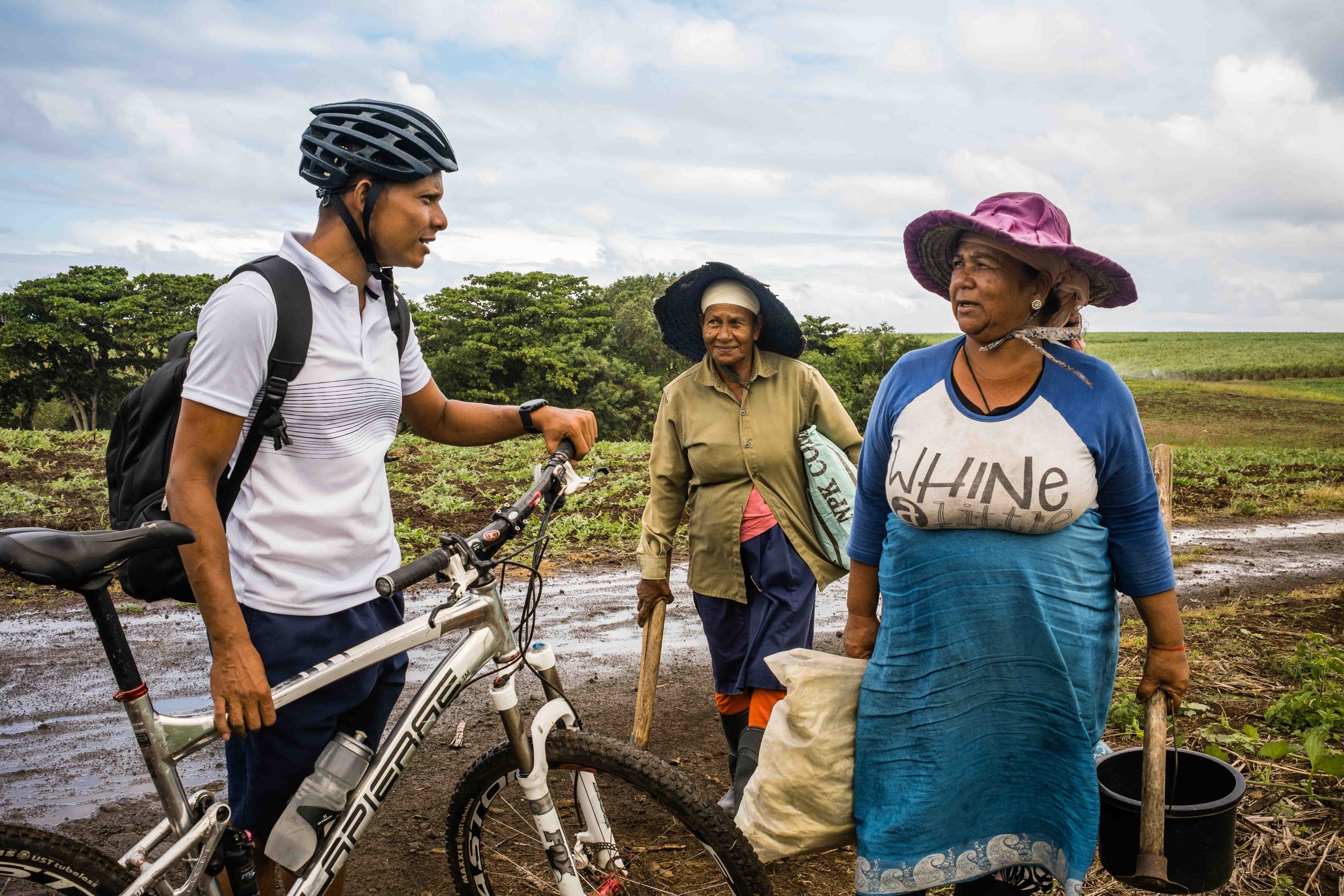  Champs de giraumons cultivés par les femmes - Ile Maurice 