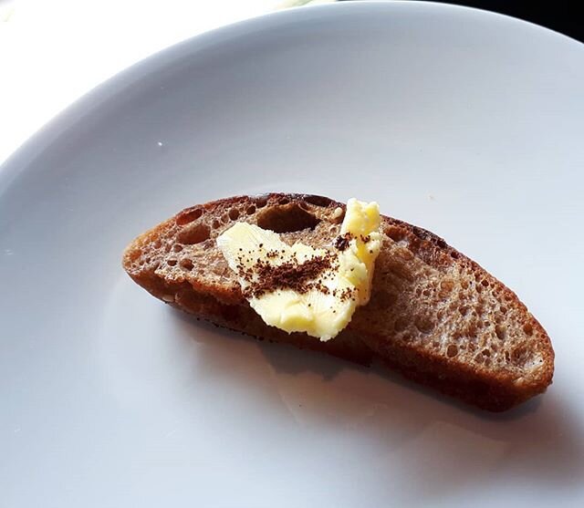 Sunday's at @kopikade

@tamarindgardensfarm make what might be the best butter in the country. It sits on a slice of our two-day old toasted Wholegrain Sourdough bread topped with a hearty pinch of freshly ground Indonesian coffee. I can't tell you h