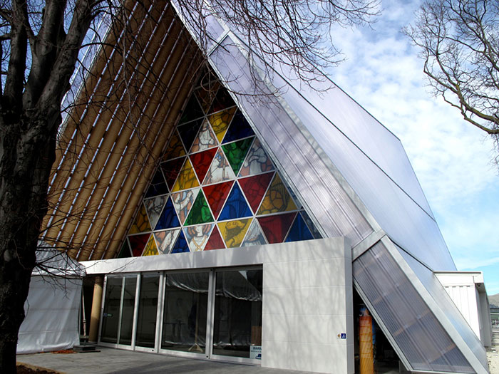 The Cardboard Cathedral. Photo by Avatar .