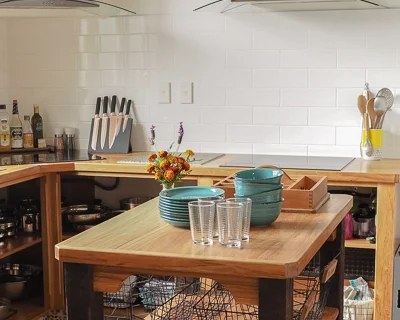 Eco Villa Luxury Timber Kitchen