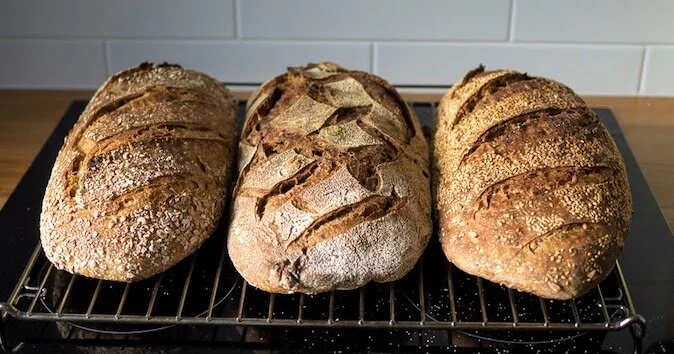 Fresh sourdough at the Eco Villa.jpg