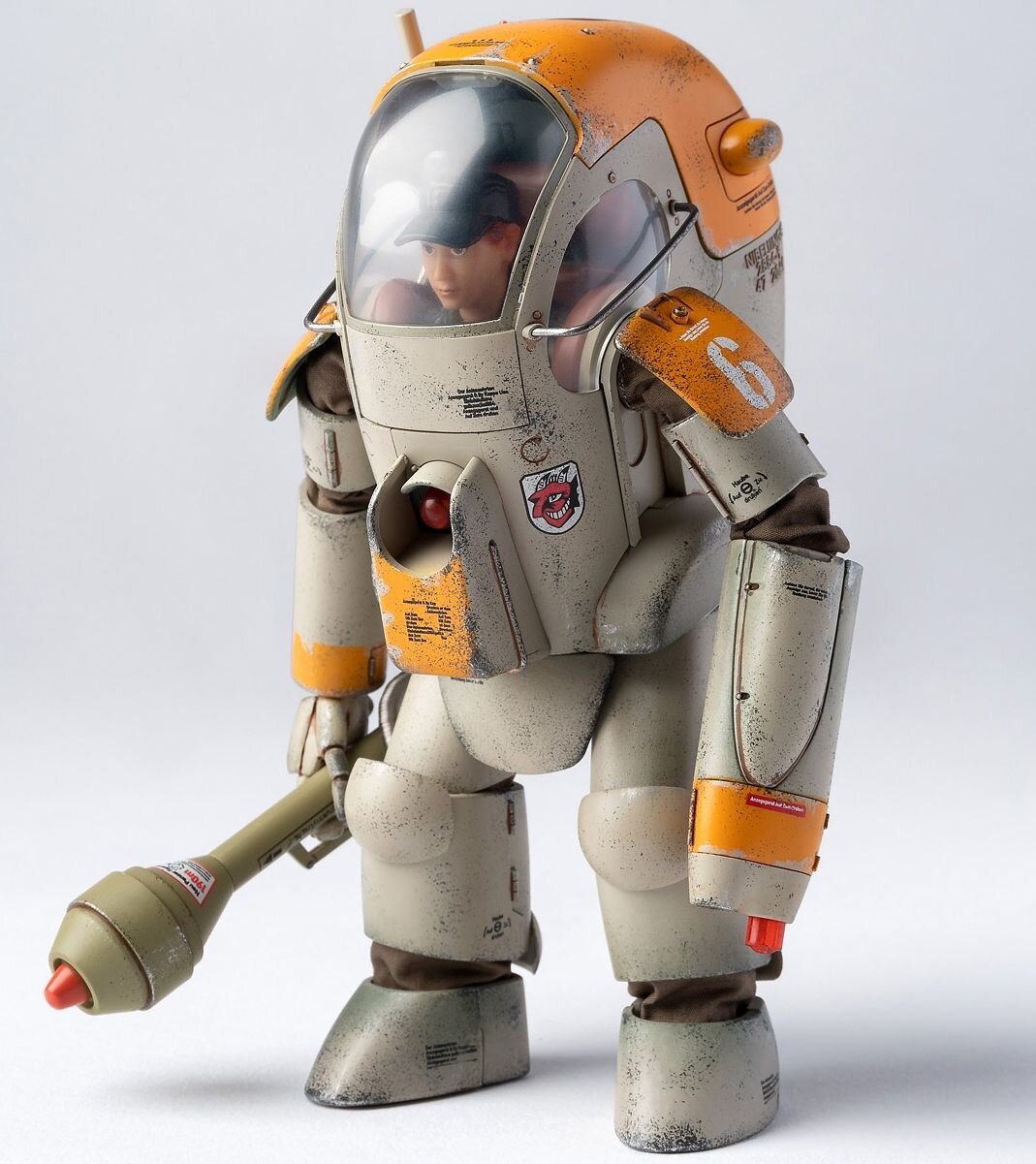Ma.K 1/16 GUSTAV Toy Action Figure Pre-Order is UP!! — Paint on