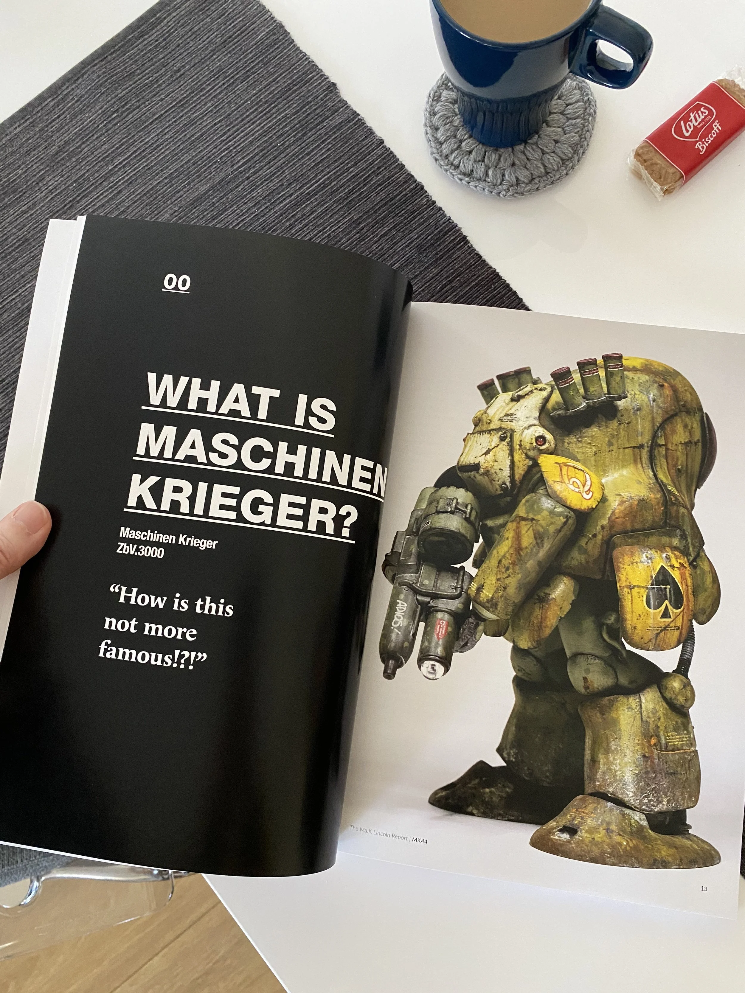MK44 Guide Book “The Ma.K Lincoln Report Vol.1” Update