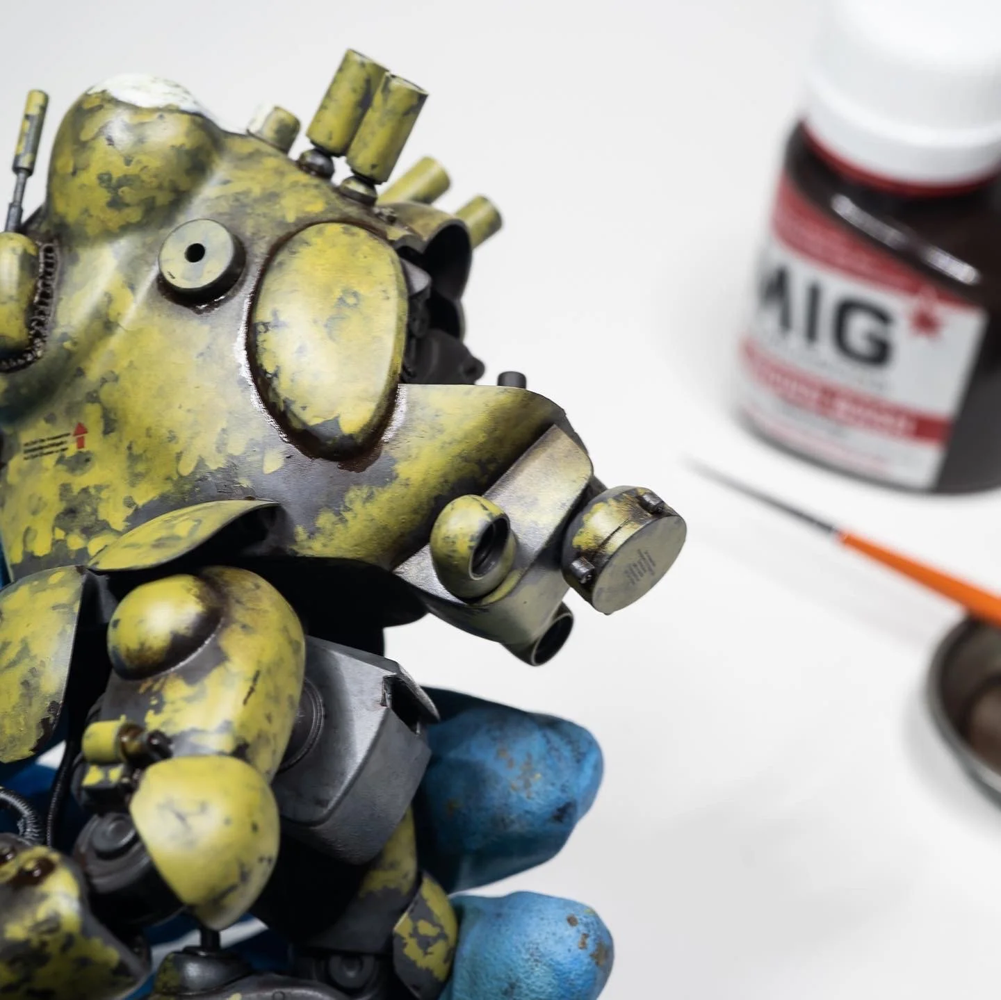 Maschinen Krieger Großer Hund Early Type Waterslides are tough!