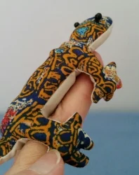 Lizzy is around my finger.