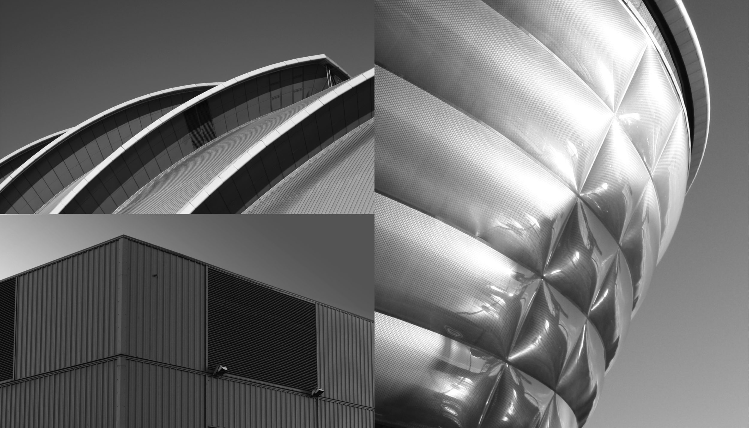 The new brand is based around the idea of encapsulation. The three buildings, including two iconic structures by Foster & Partners, are brought together under one marque that represents their significance and shared location on the Clydeside.