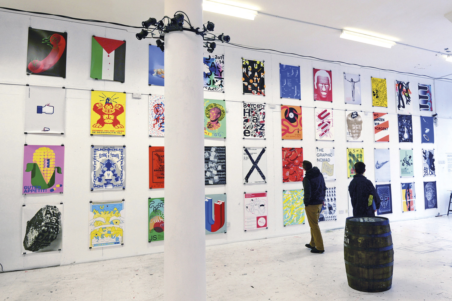 — Client: Graphic Design Festival Scotland Role: Design, strategy, mentoring Discipline: Exhibition identity Collaborators: Warriors Studio Photography: Stephen Hughes Website: InfiniteEye Press: Grafik / It's Nice That / iDN / British Council For more information about this, or other projects, drop us a line .