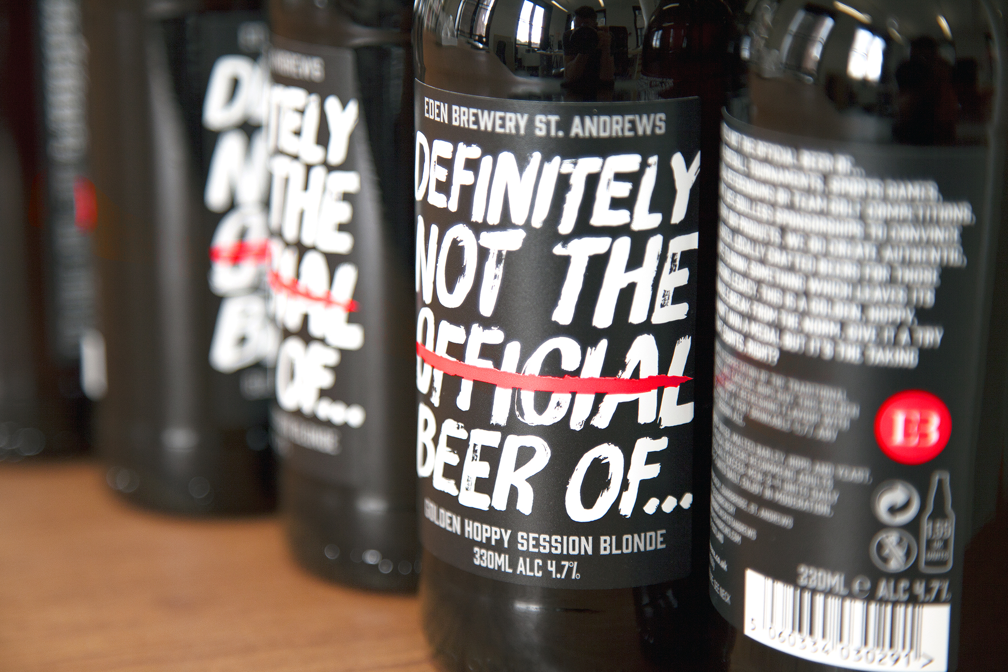 Their product was brewed in response to the global beer brands' sponsorship of major sporting events such as the World Cup in Brazil (Budweiser) and the 2014 Commonwealth Games in Glasgow (Heinneken).
