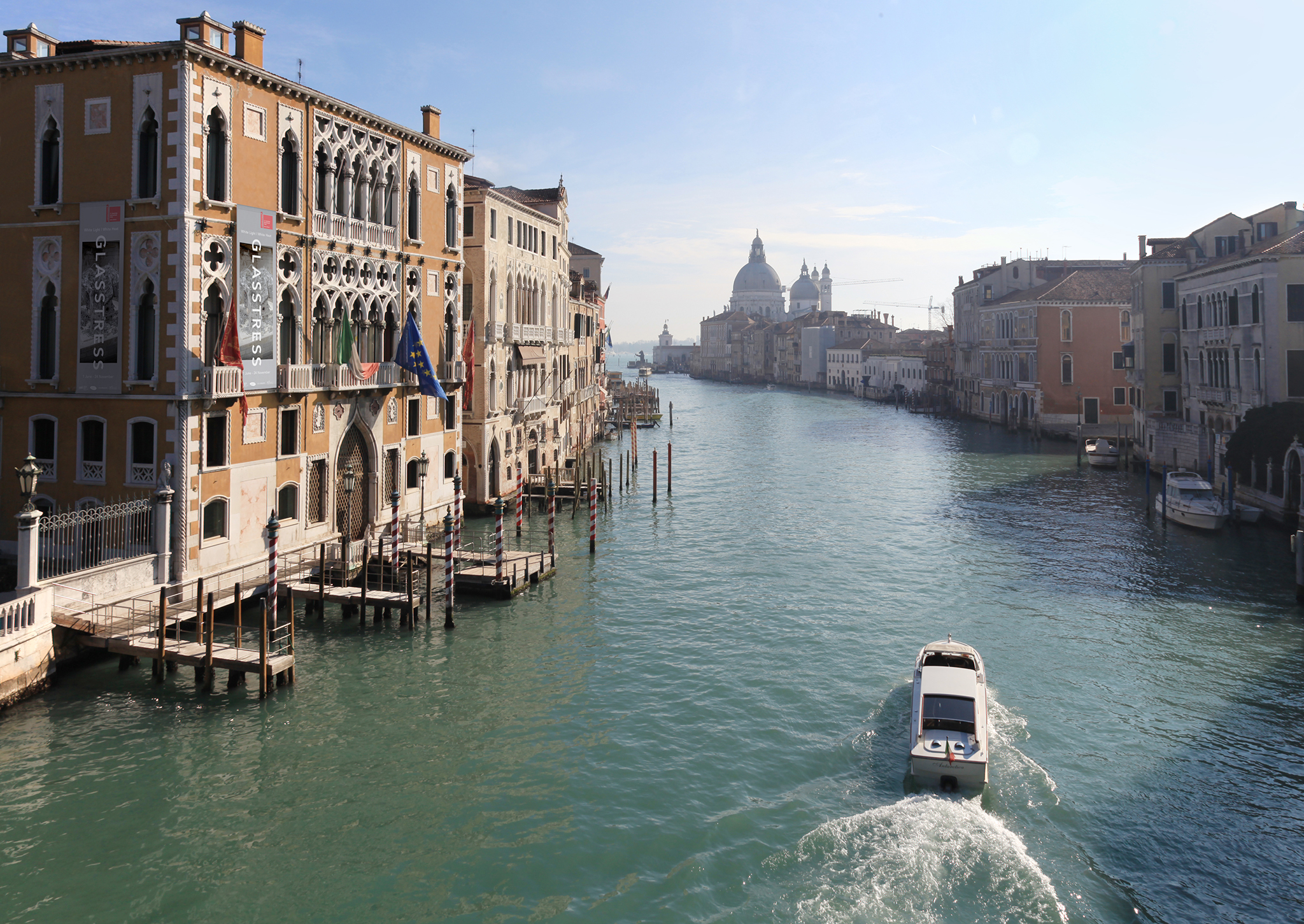 Through collaboration with The London College of Fashion, who staged the show after the Biennale, we created a distinct identity for the show in both Venice and London.