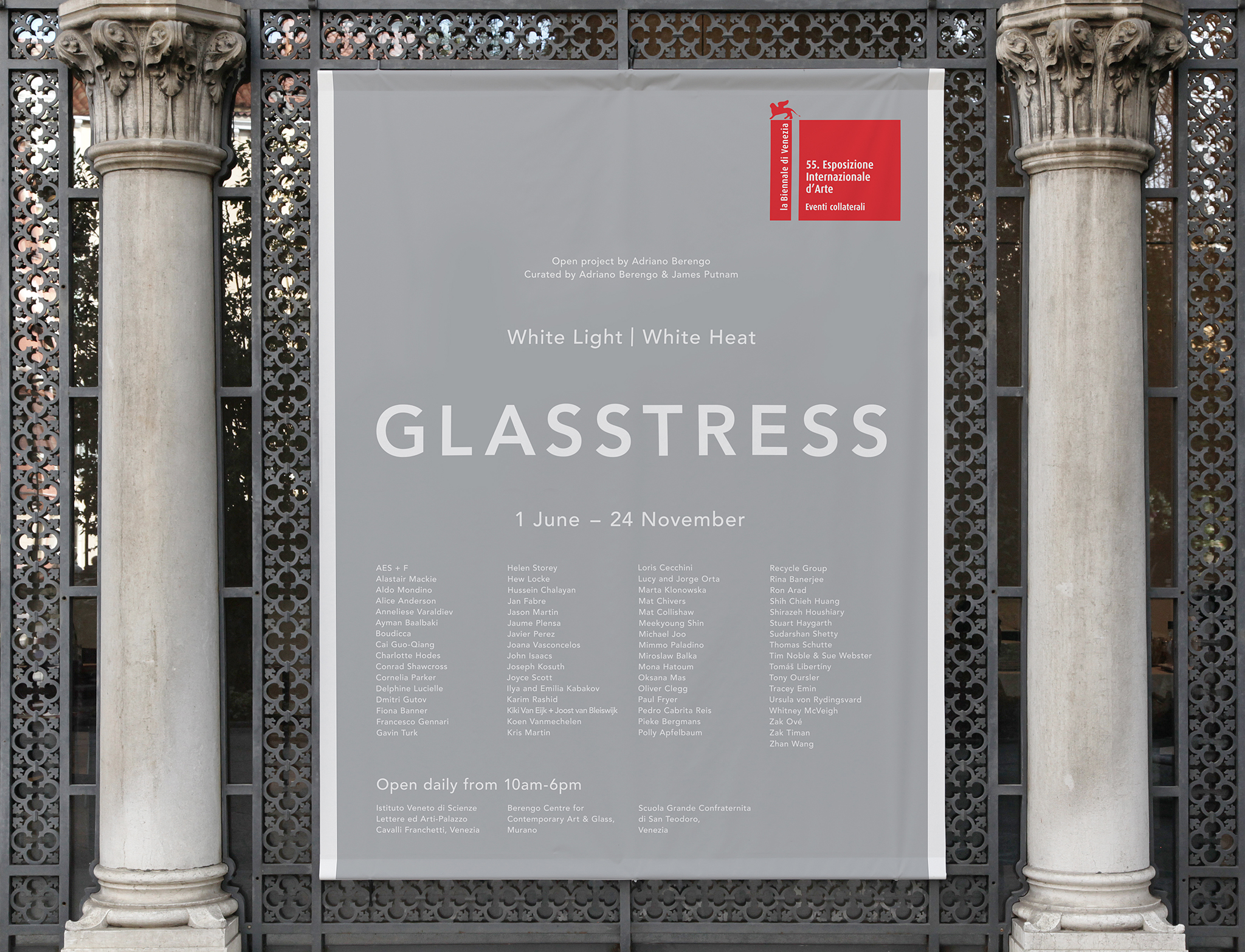 An international creative collaboration with London College of Fashion and Murano Glass Studio for the 55th Venice Biennale.