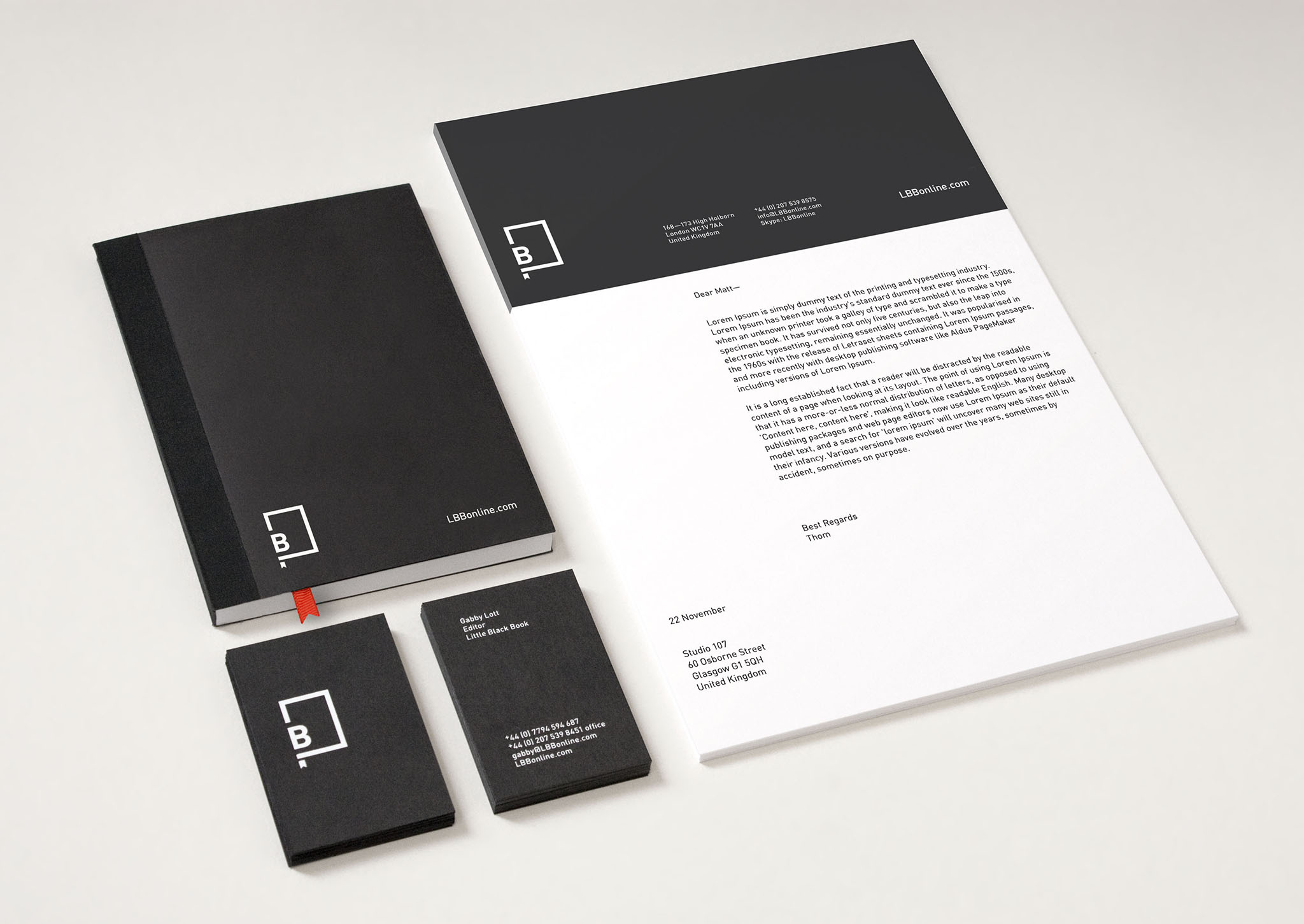 We created the brand identity, stationery suite, brochure, guidelines and digital presence hooked on a simple, monotone signature marque.