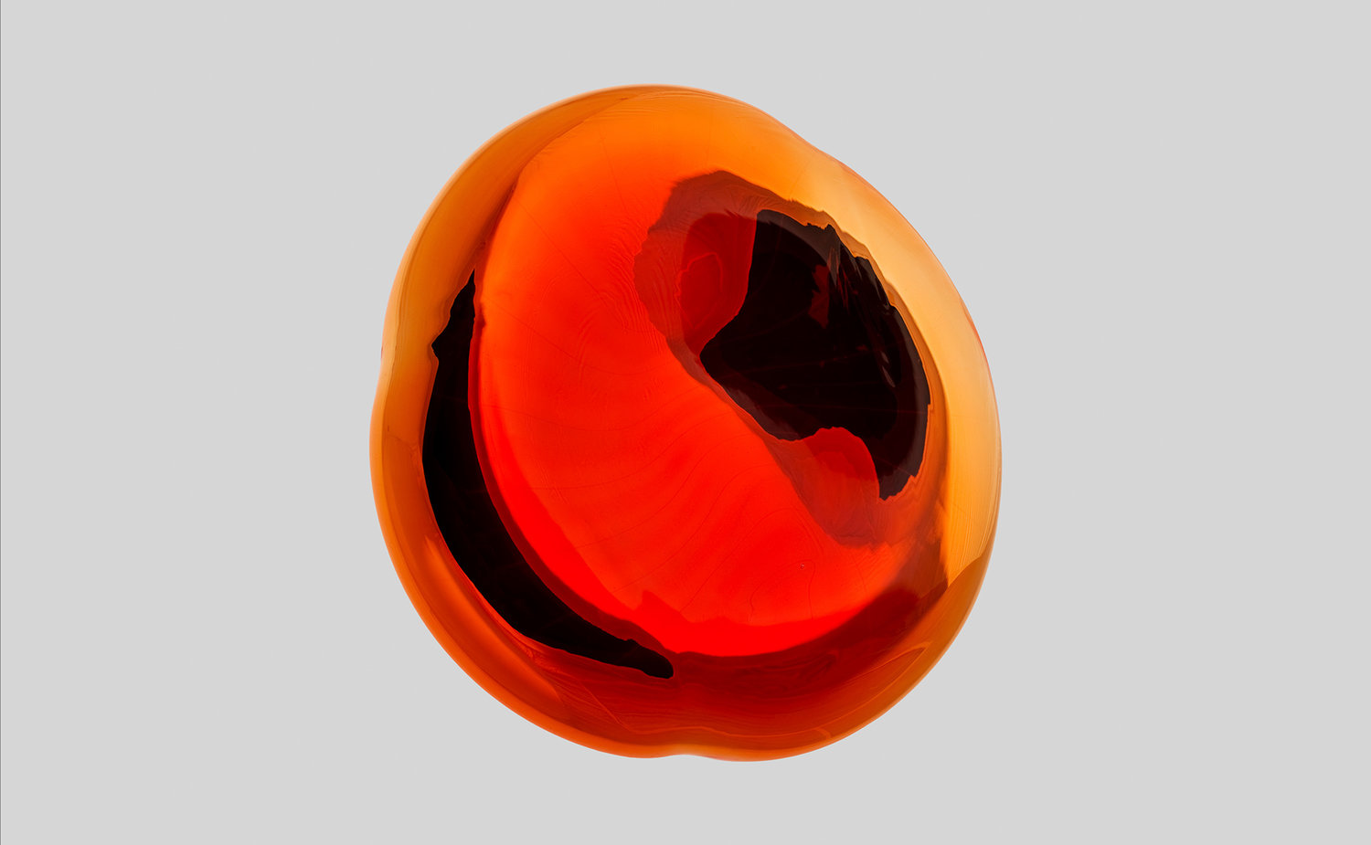 By documenting the glassmaking progress we created a number of beautiful abstract images. Our aim was to show glass in all its experimental forms – just as the artists had as they explored glassmaking traditions at Berengo.