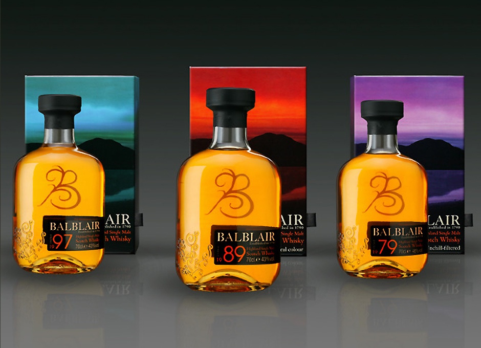 Balblair’s carefully crafted new design positioned the whisky as a premium choice for connoisseurs across Europe, the US and Asia. Project completed at CuriousGroup.