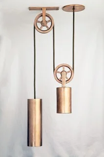 Sun Valley Bronze | Pendant Pulley Light
