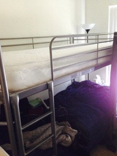  No hot bunks.&nbsp;Your bed is your bed. 