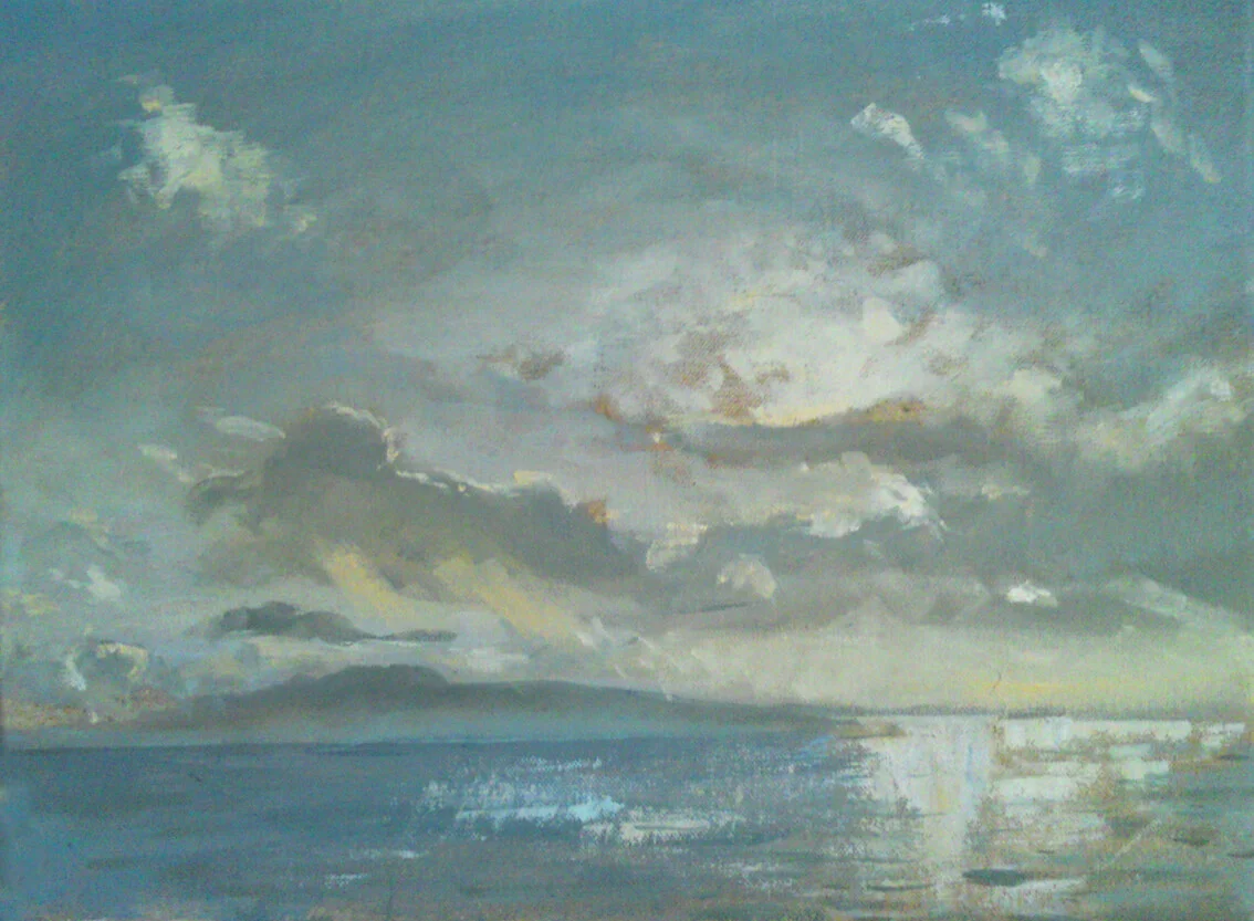 Colonsay Winter Light VI ( Oil on Linen ) 30 x 40 cm