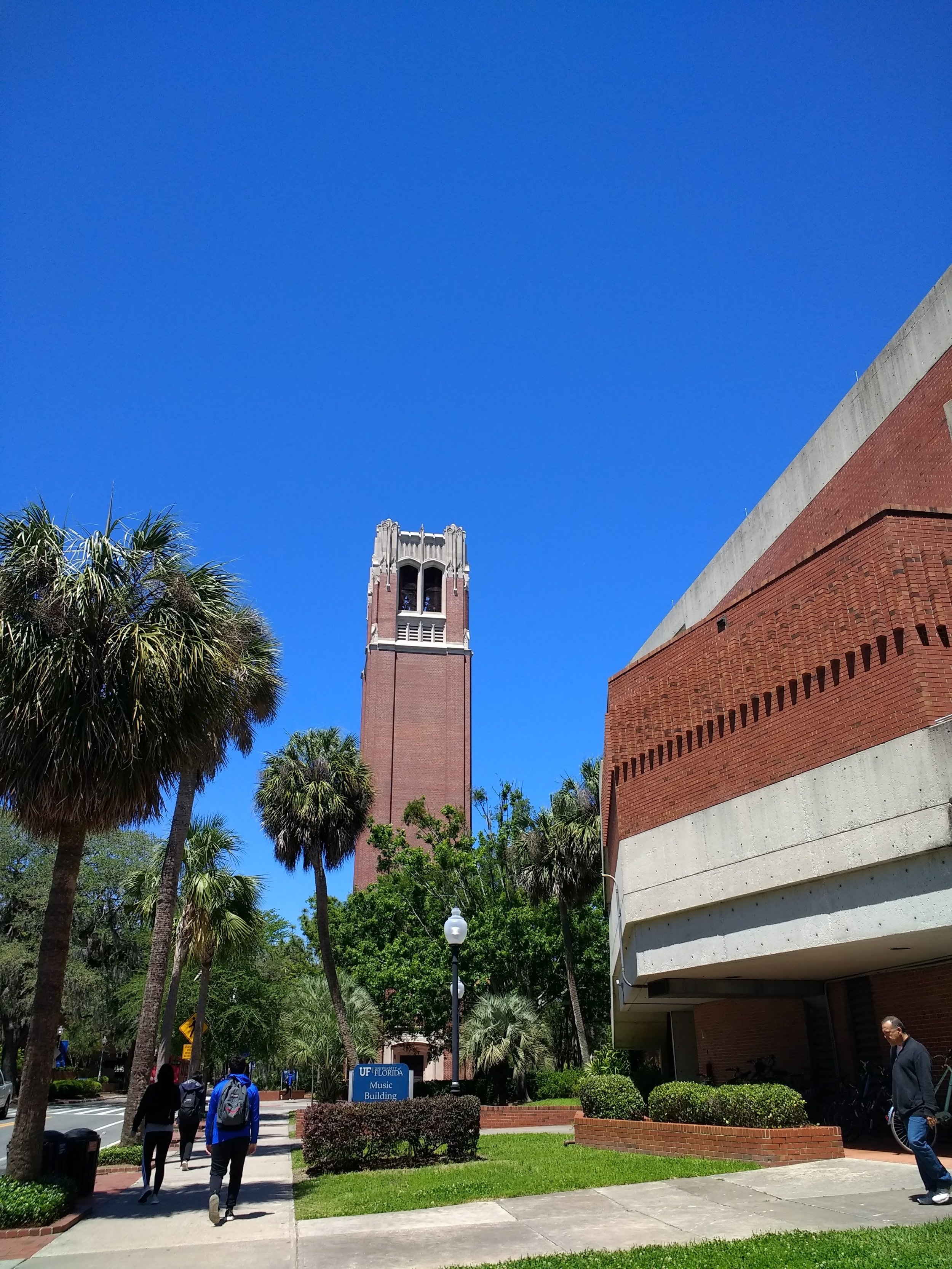 UF School of Music and Century Tower