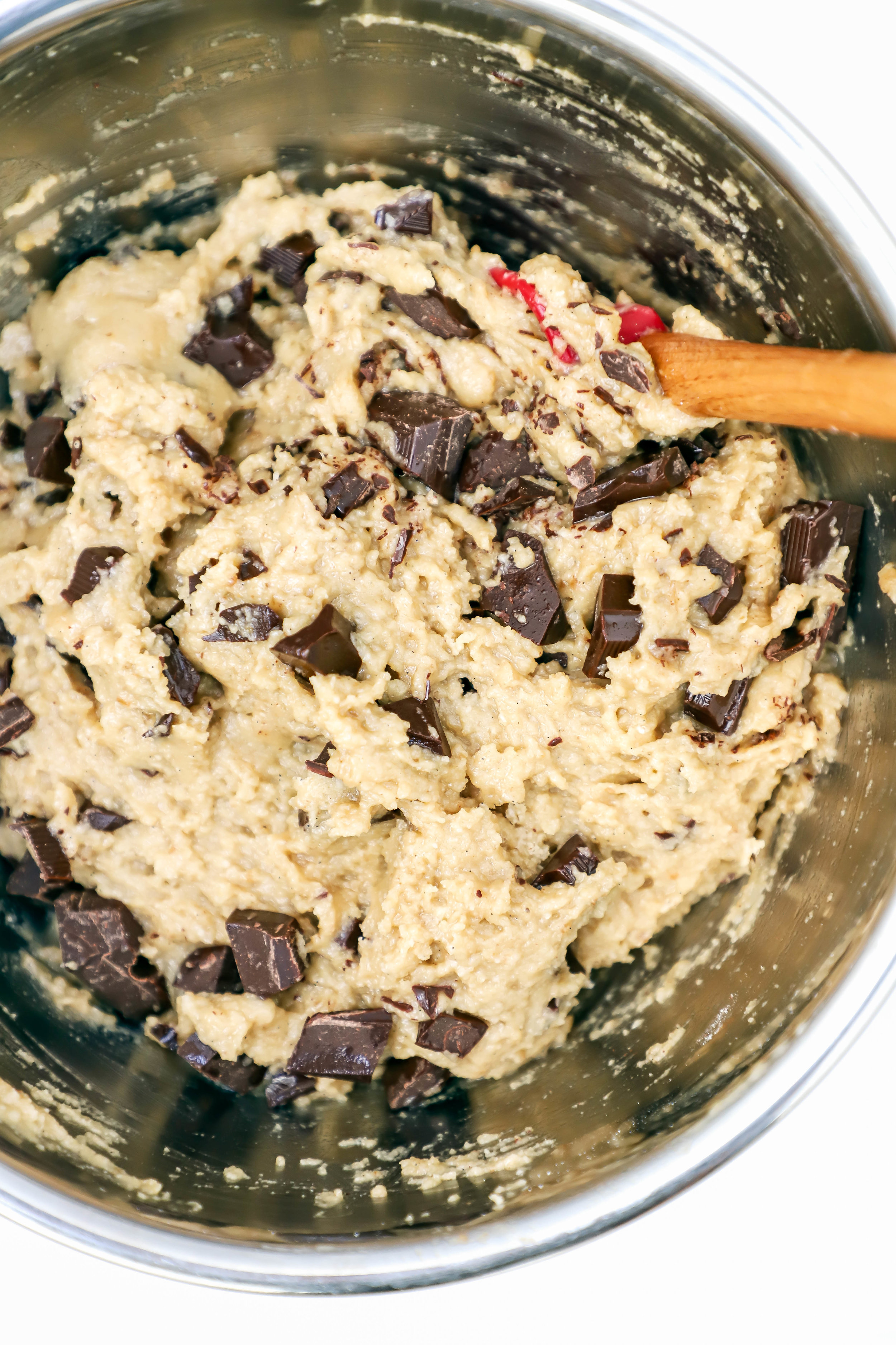 vegan and gluten-free chocolate chip cookie dough