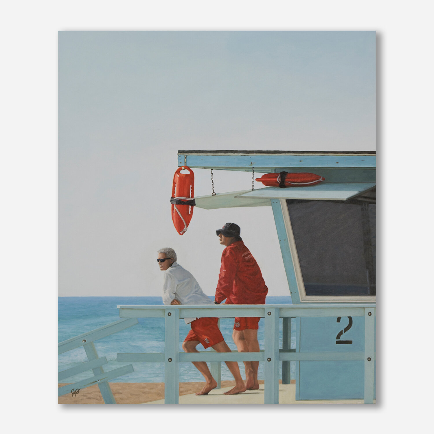Tower 2 Oil Painting