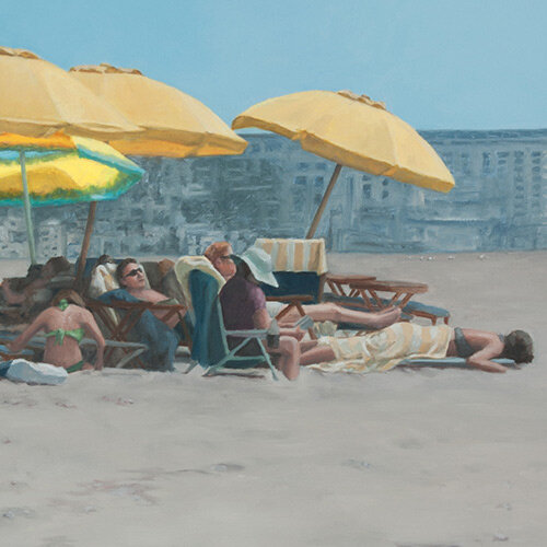 The Yellow Umbrella Detail
