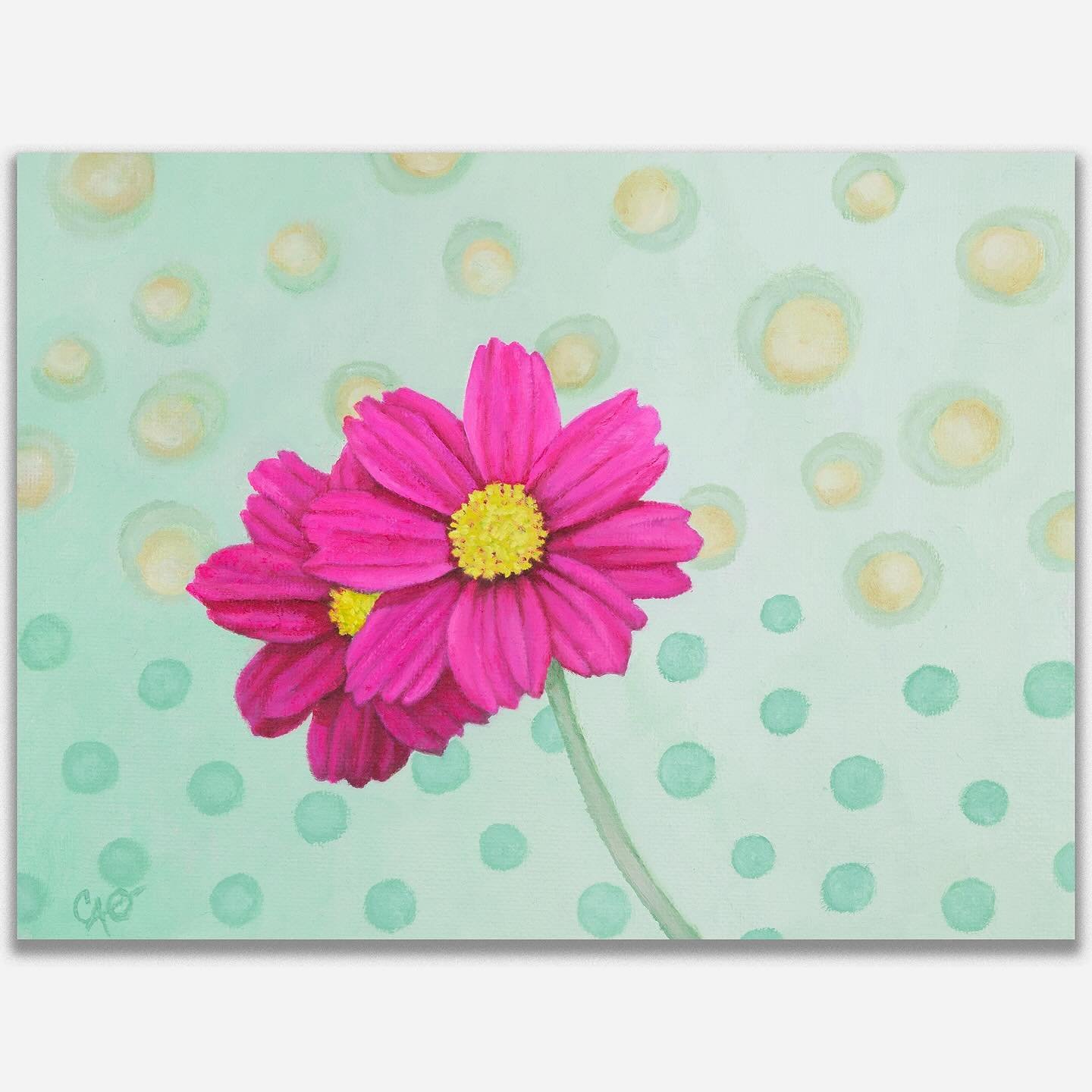 &ldquo;Pink Cosmos Daisies&rdquo;, Oil on Canvas Panel, 6 x 8 in 🎨

These sun-loving deep pink daisies are garden delights. Cosmos flowers are a popular choice in spaces that promote tranquility and balance. I painted this mini, feel-good daisy depi