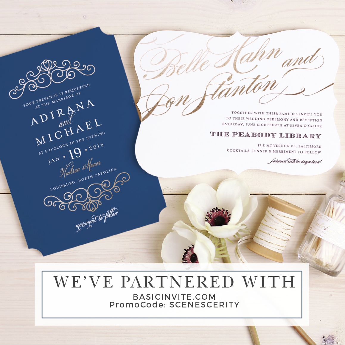 basic invite wedding save the date discount code.jpg