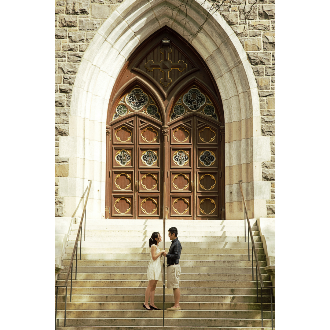 Yale, New Haven Engagement Photography Session