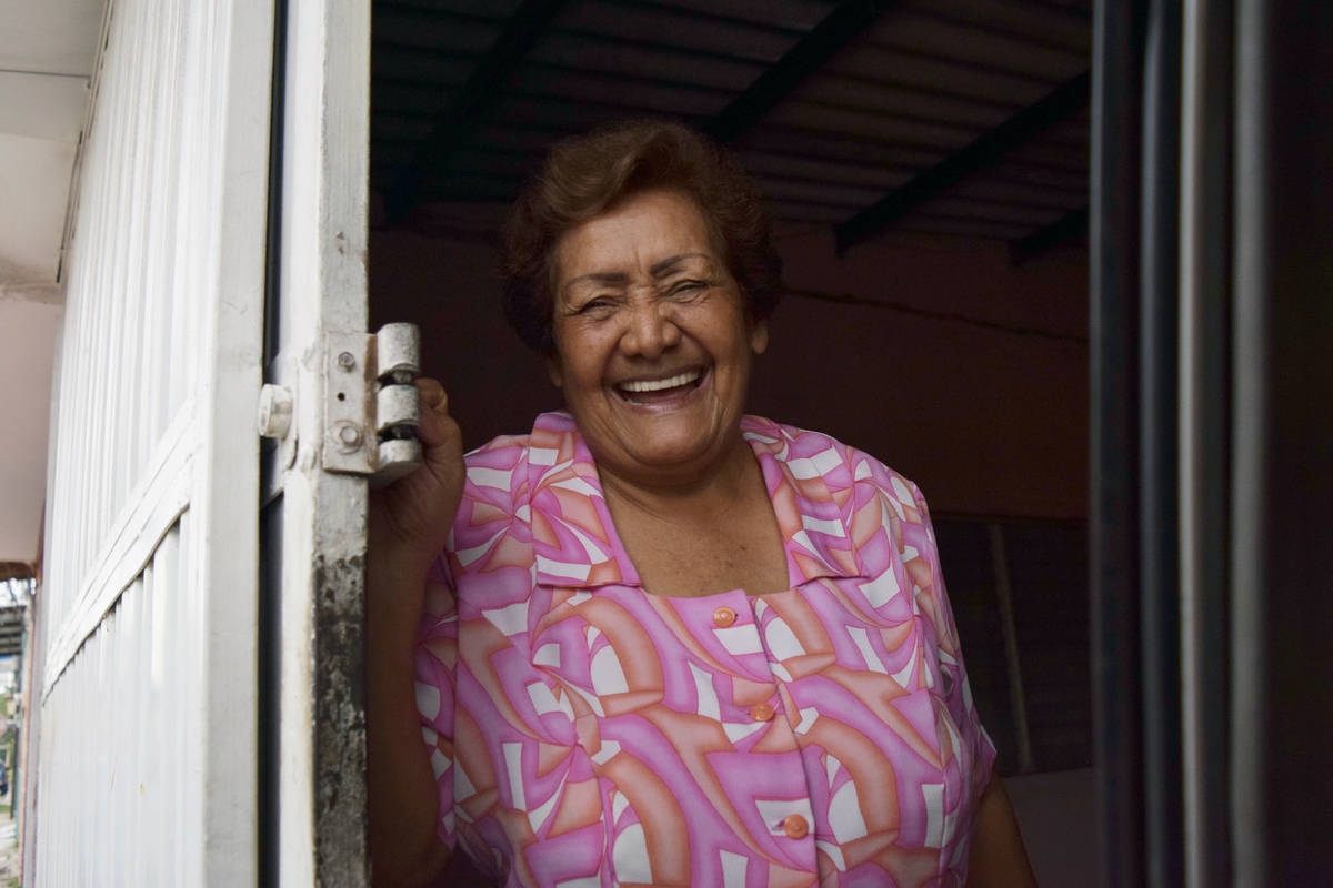 People portrait, Honduras, grandmother (Stephanie's grandmother)