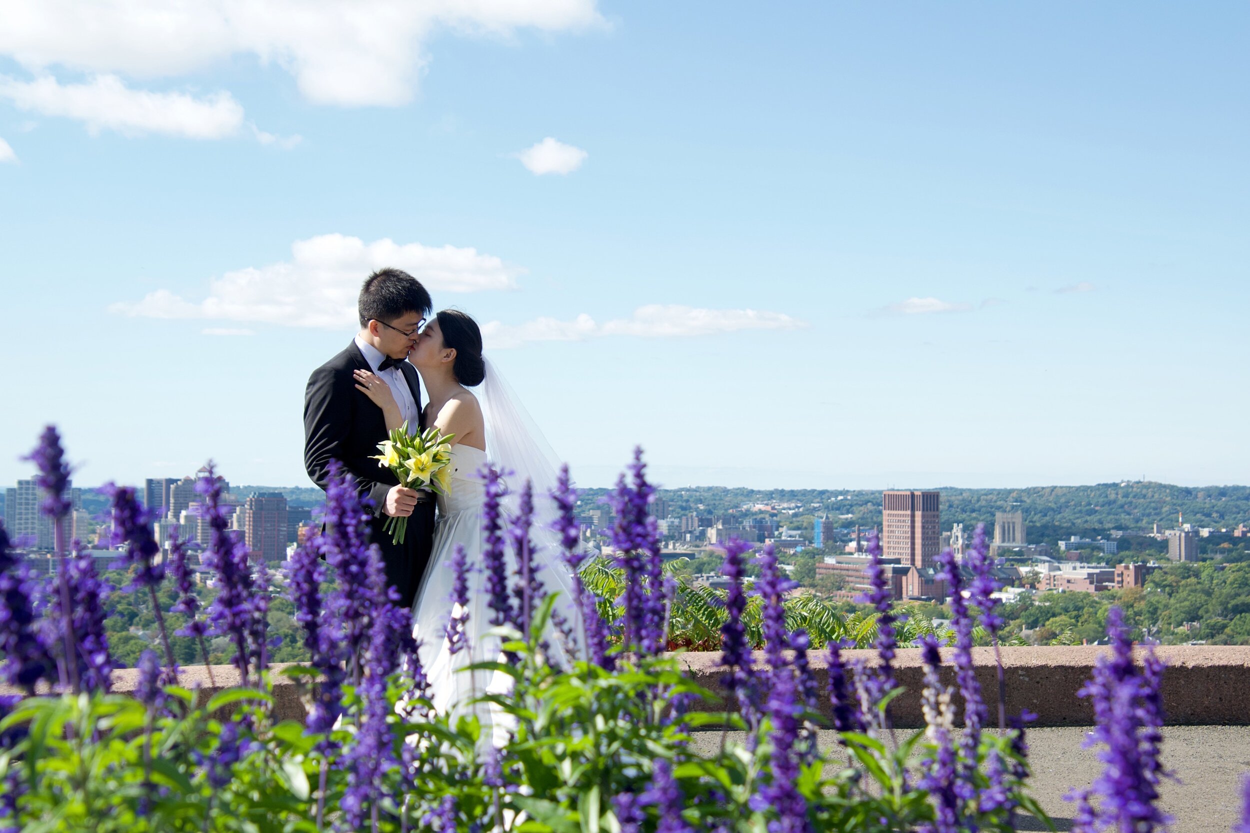  bride and groom wedding anniversary portrait photography yale university new haven connecticut 