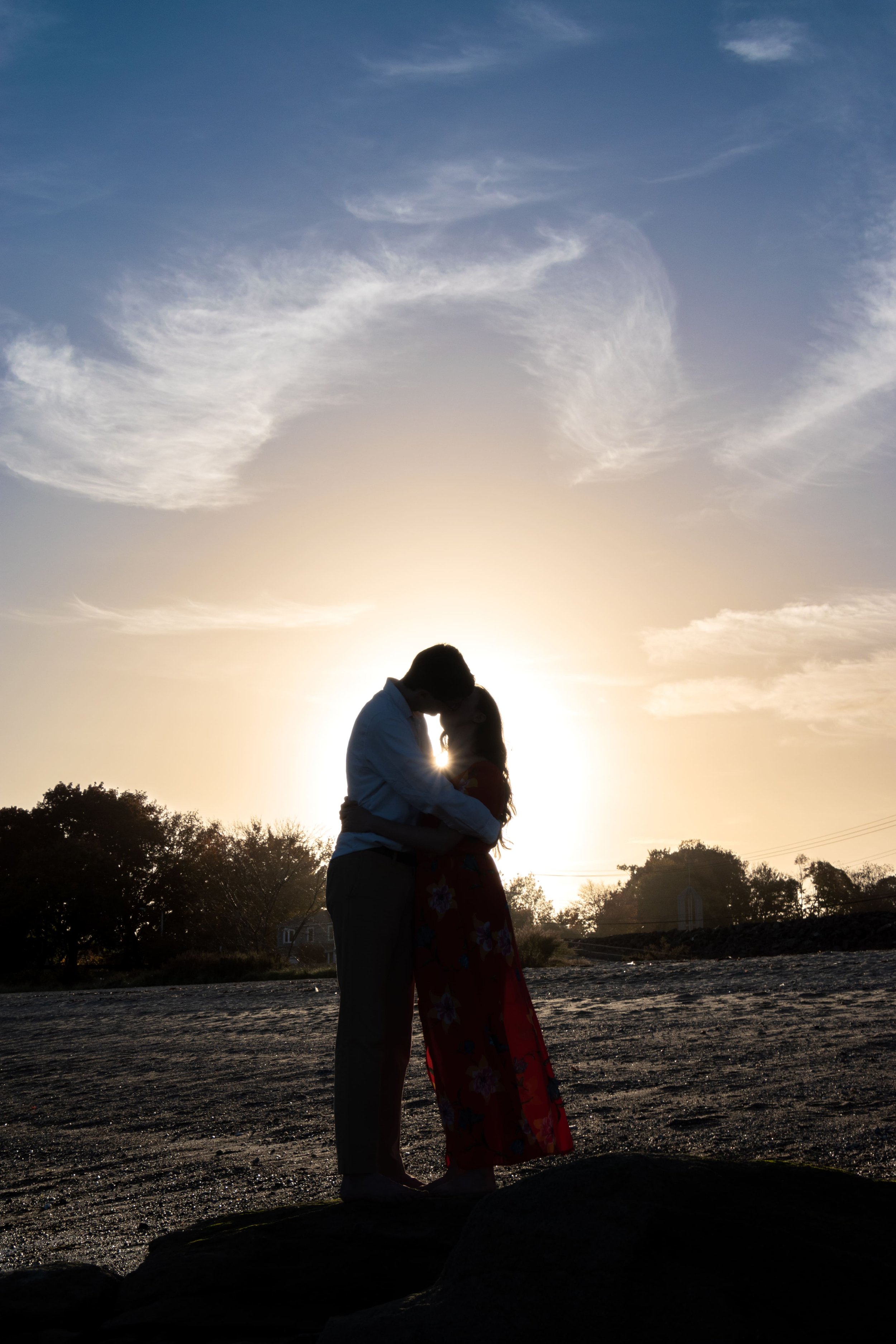 Catholic engagement photographer connecticut