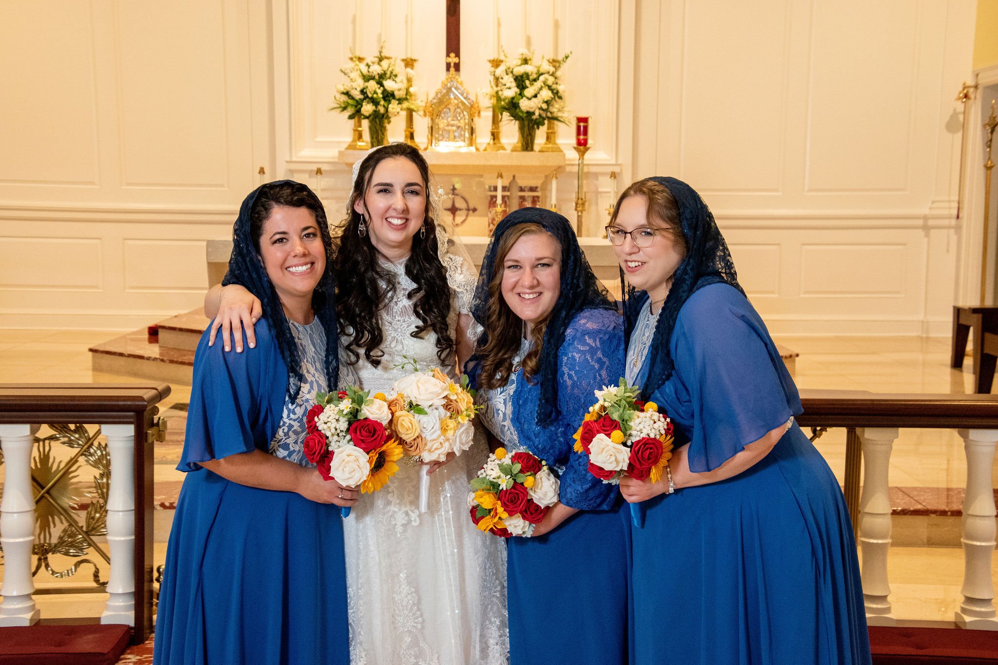 Catholic Wedding portraits photographer