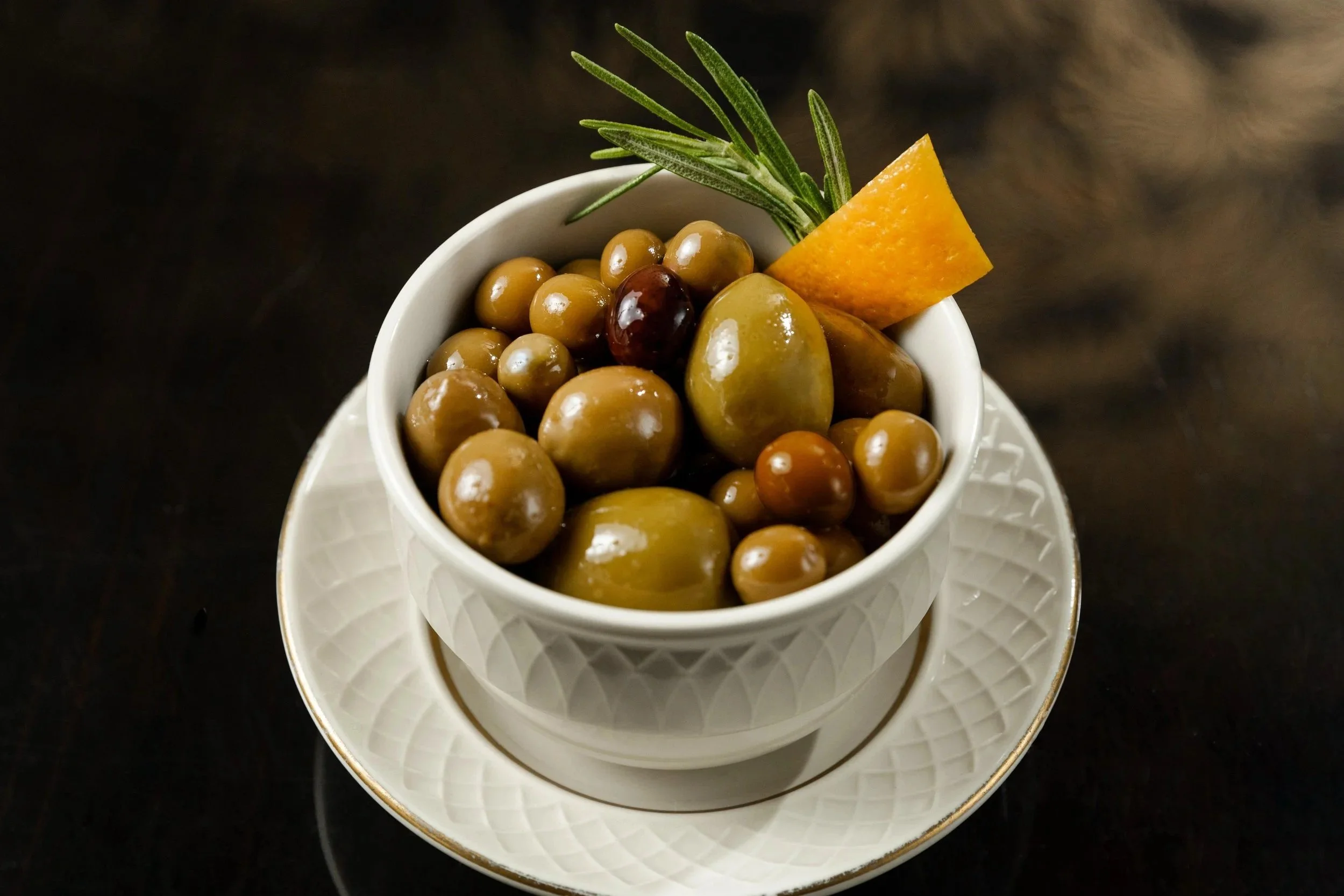 MARINATED OLIVES