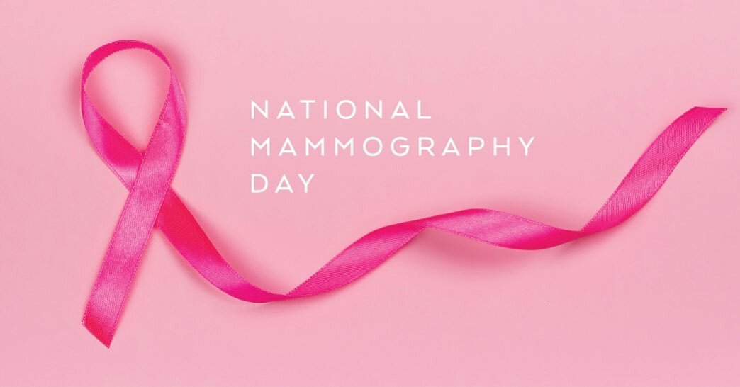 Take the time to make an appointment. #nationalmammographyday #mammogram