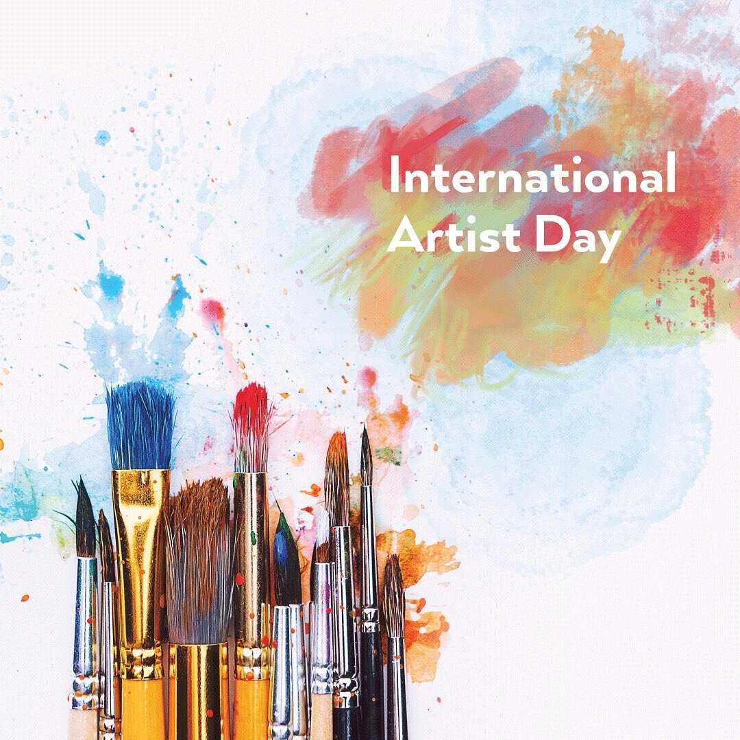 Happy #InternationalArtistsDay 
Today we honor artists and all the contributions they make to the world. Artists make this world a more creative, inspiring, and beautiful place. 
#artist #create #creativity #thankyouartists #art #creatsomethingtoday 