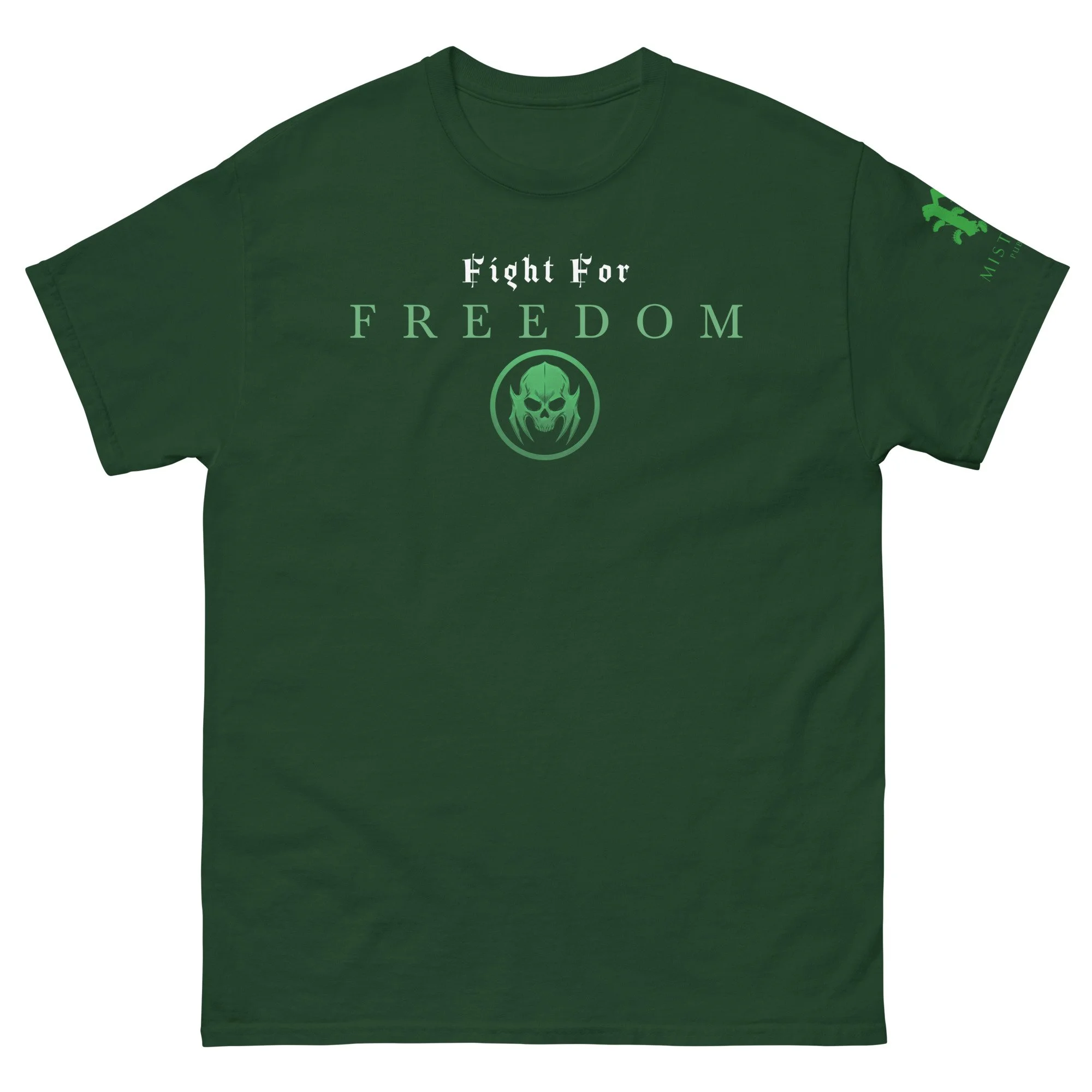 unisex-classic-tee-forest-green-front-6a569b42e6c29.jpg