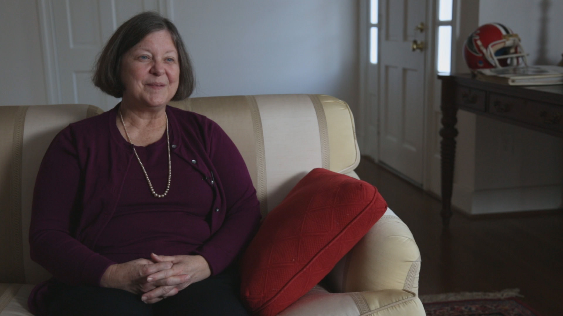  Mary Ann Easterling, the widow of former NFL player, Ray Easterling (December 2012) 