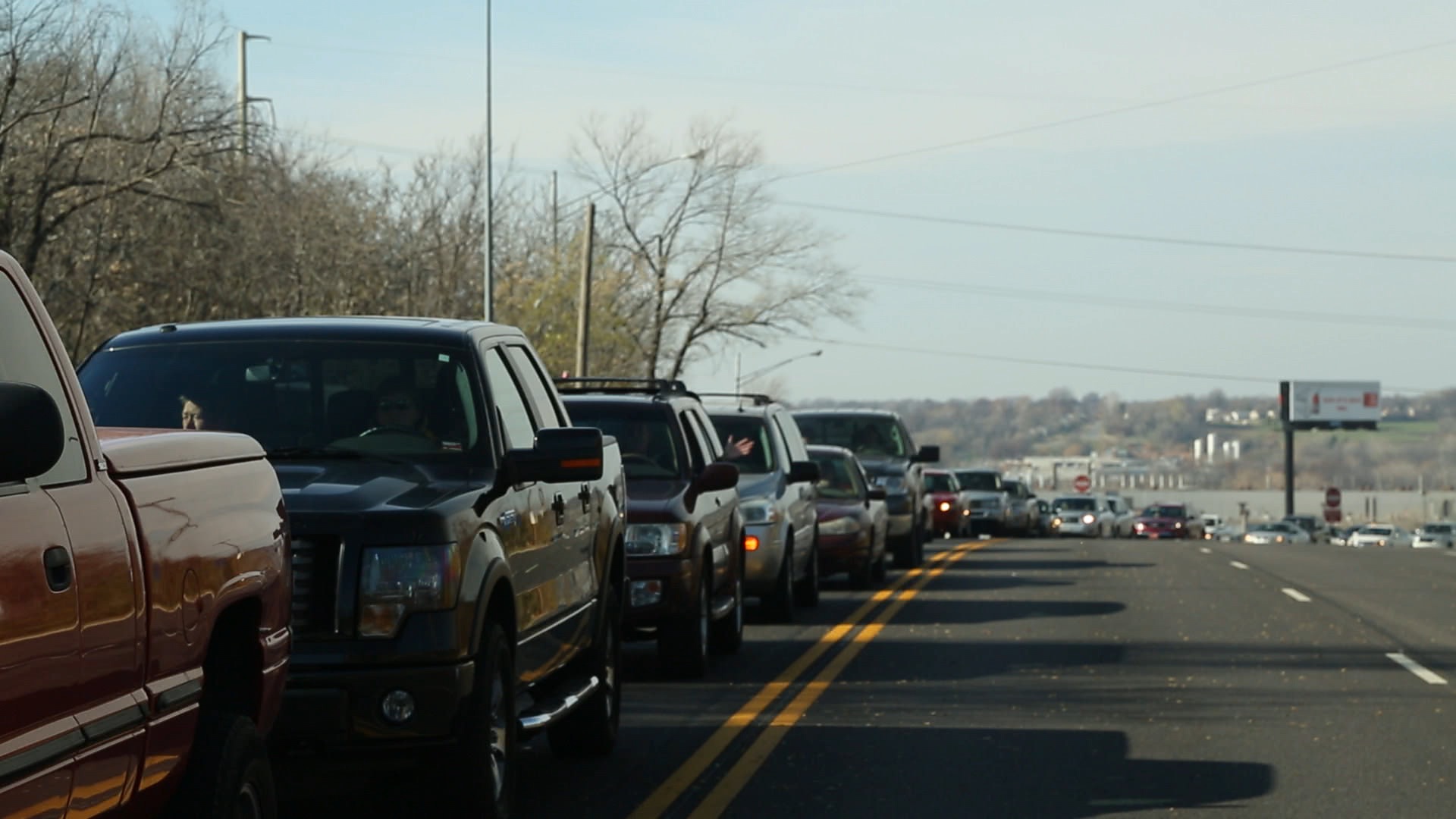  Fans heading in for game time at Arrowhead Stadium, Kansas City, Missouri (November 2012) 