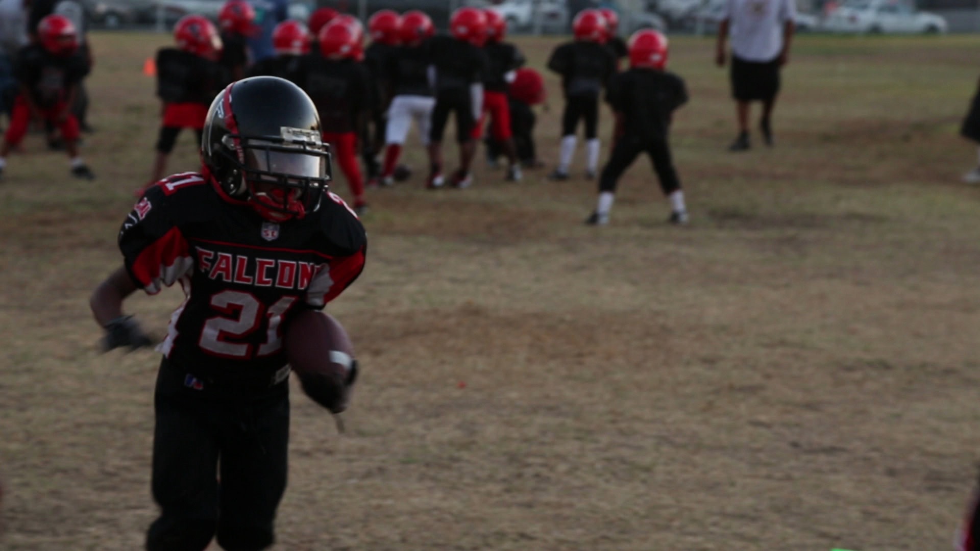  Southern California Falcons Youth Football Program practice 