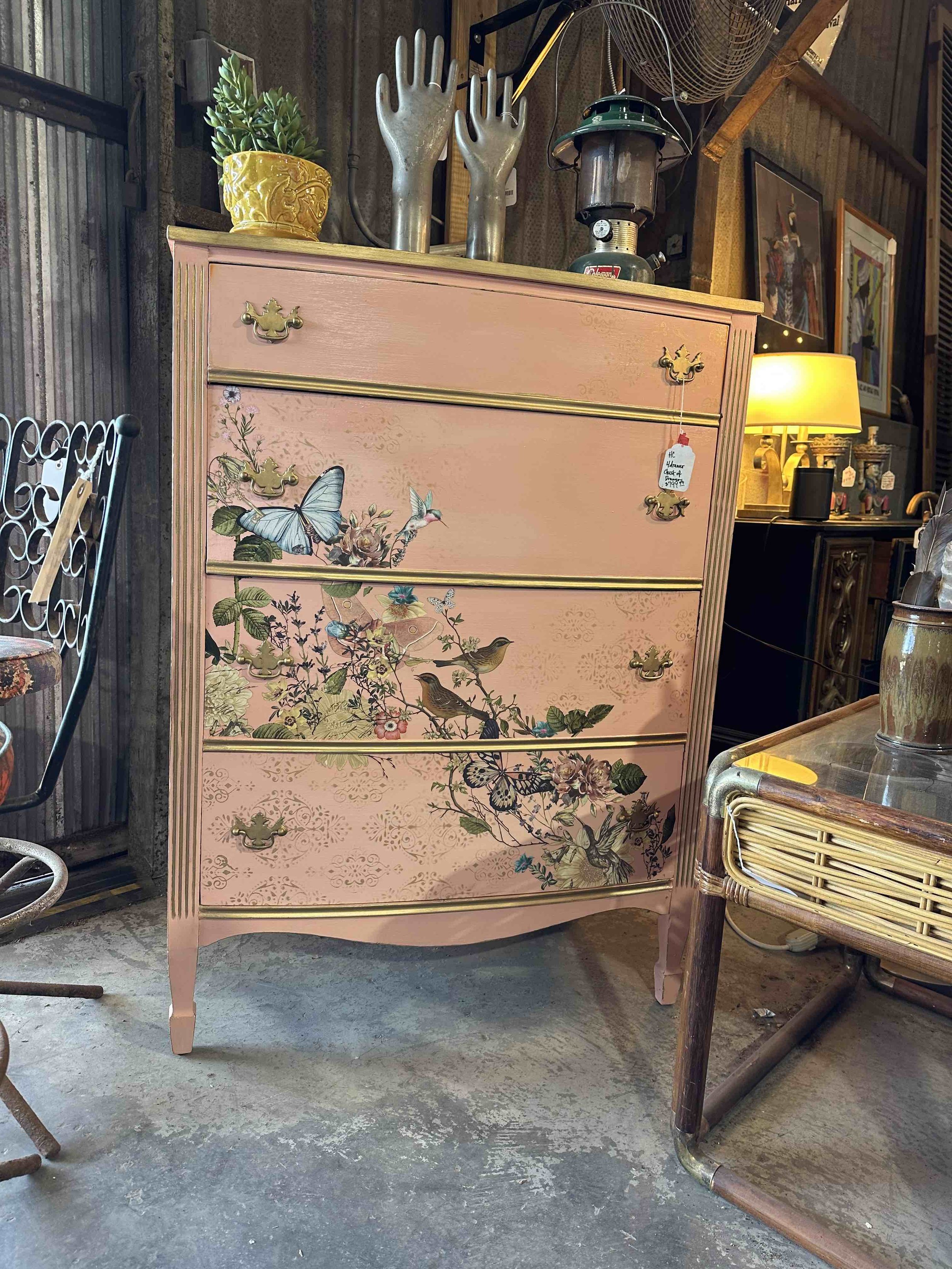 Pink Bird Butterfly Chest of Drawers.jpg