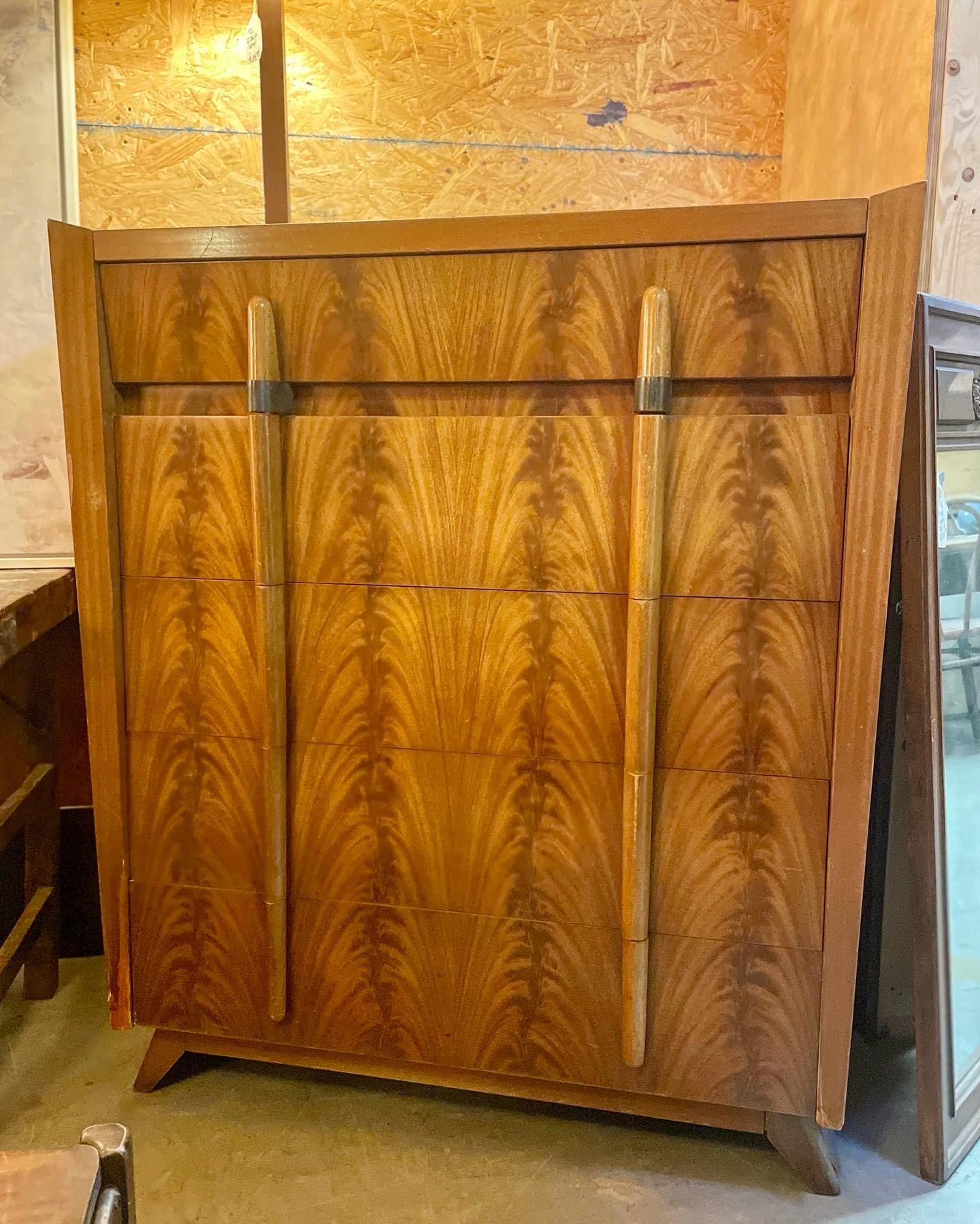 Mid Century tall dresser